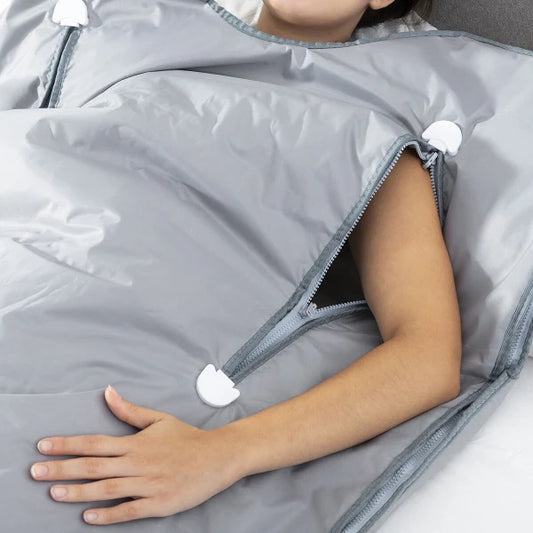 🧘♀️ Electric Infrared Sauna Blanket – Detox &amp; Relaxation at Home (220V, 650W)